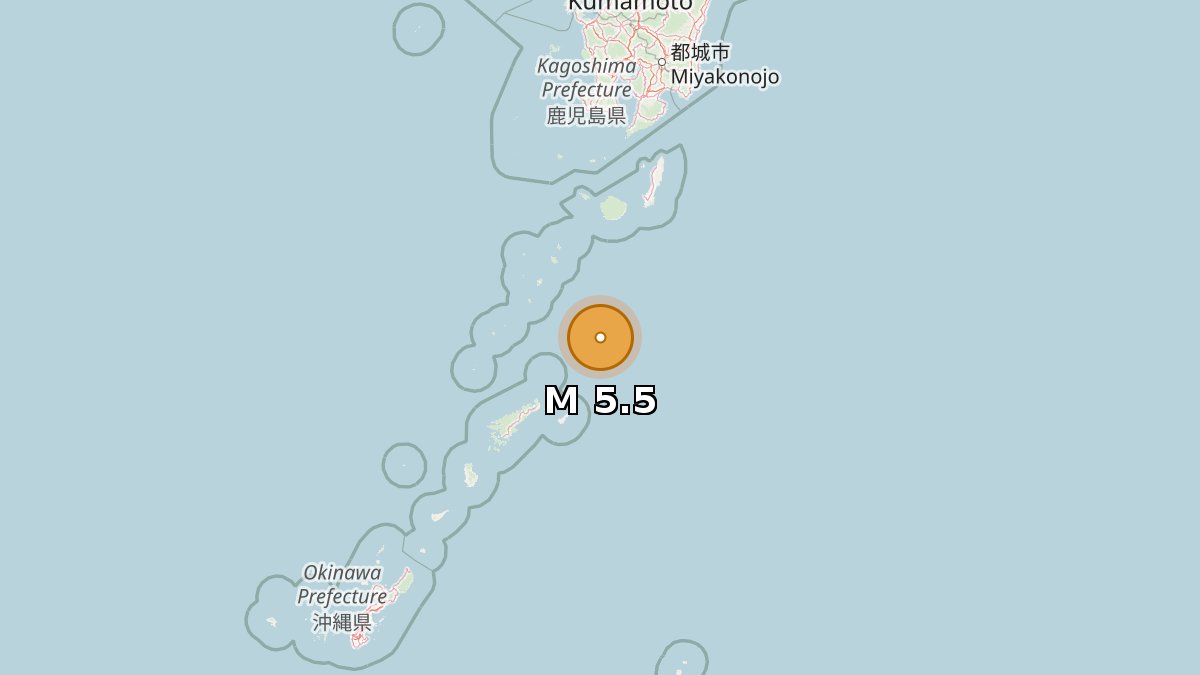 5.5 earthquake - 105 km NE of Tatsugō, Japan. Feb 4 18:20:42 UTC (18m ago, depth 21 km)

earthquake.usgs.gov/earthquakes/ev…