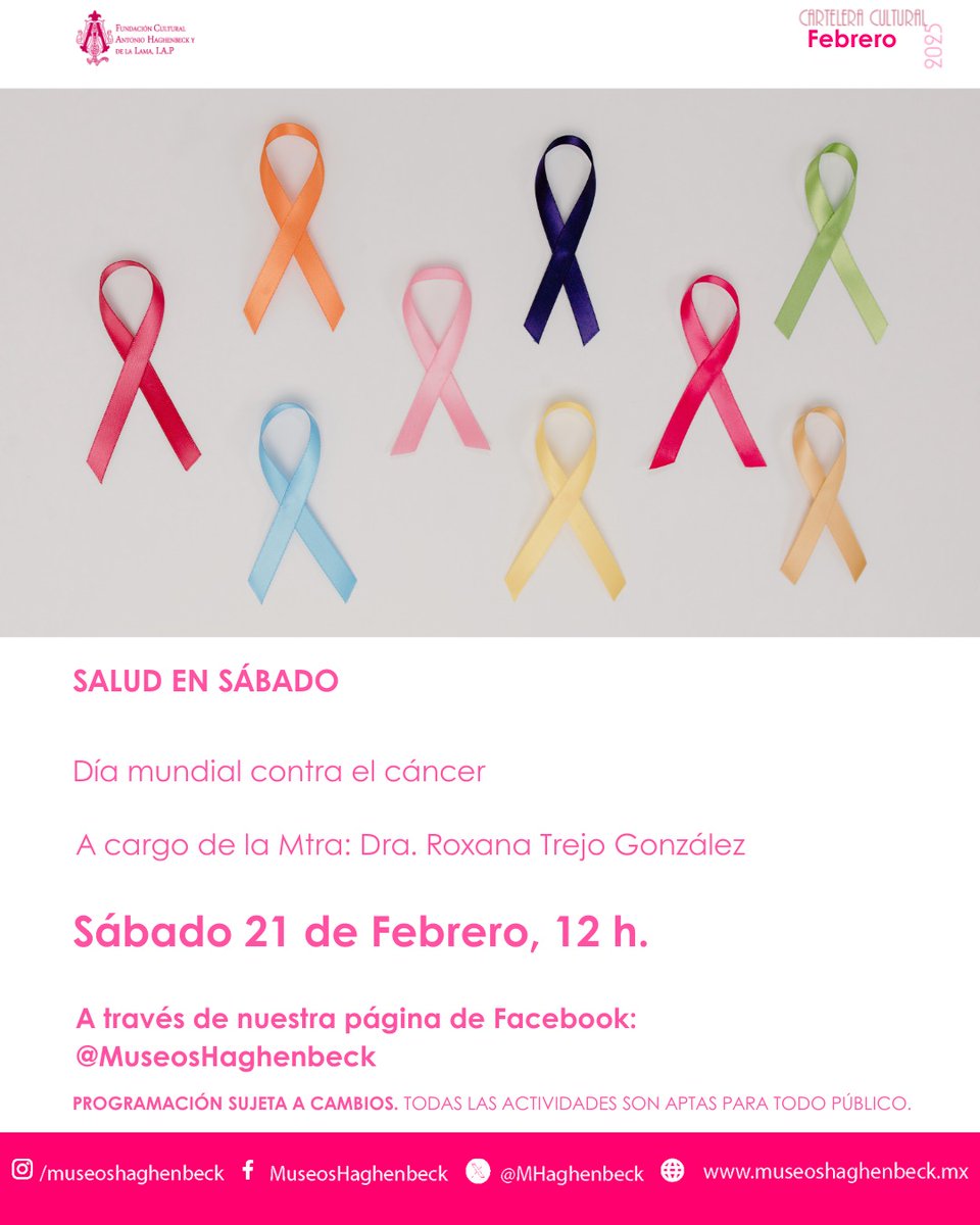 MHaghenbeck's tweet image. No te pierdas nuestra #cápsula de #saludensábado. 😉

#MuseosHaghenbeck