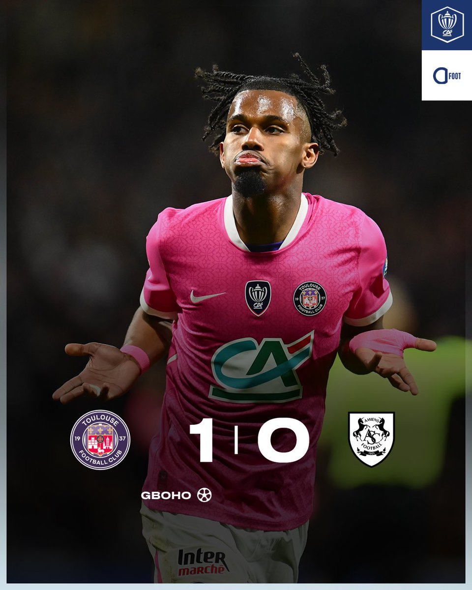 ActuFoot_'s tweet photo. 🚨 𝗧𝗢𝗨𝗟𝗢𝗨𝗦𝗘 𝗘́𝗟𝗜𝗠𝗜𝗡𝗘 𝗔𝗠𝗜𝗘𝗡𝗦 𝗗𝗘 𝗟𝗔 𝗖𝗢𝗨𝗣𝗘 𝗗𝗘 𝗙𝗥𝗔𝗡𝗖𝗘 🇫🇷 𝗘𝗧 𝗙𝗜𝗟𝗘 𝗘𝗡 𝗤𝗨𝗔𝗥𝗧 𝗗𝗘 𝗙𝗜𝗡𝗔𝗟𝗘 𝗗𝗘 𝗖𝗢𝗨𝗣𝗘 𝗗𝗘 𝗙𝗥𝗔𝗡𝗖𝗘. ✅💜 https://t.co/CxKOnXDAId