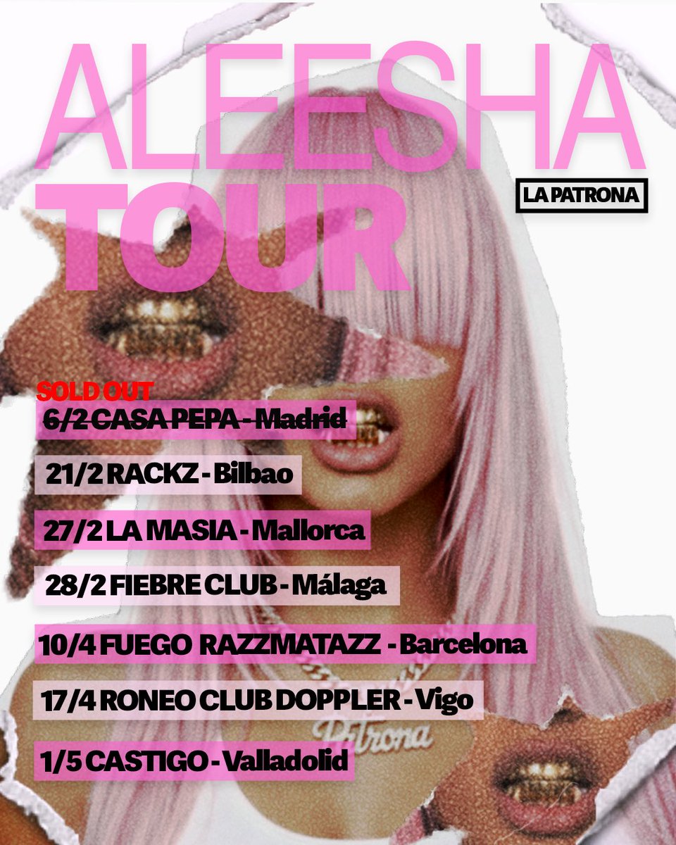 aleeshatherose's tweet photo. BB DONDE TE VEO?!🩷🩷
SOLO PARA BADDIES Y
AMANTES DE LXS BADDIES 💅🏽💅🏽💅🏽
Me falta alguien??? LETMEKNOW!!
Entradas que estén ya a la vente están en el link de mi bio en ig 🩷🩷 https://t.co/d903VD5TAG