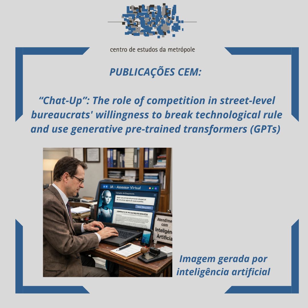 CEM-Centro de Estudos da Metropóle tweet media