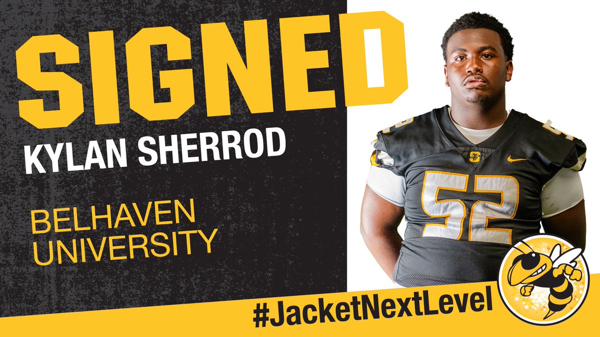 STKJackets's tweet photo. Starkville➡️Jackson! SHS’s Kylan Sherrod goes from Black and Gold to Green and Gold! 

#JacketSting https://t.co/6IG1YjMQV5