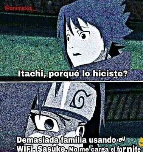 la razón por la q itachi masacro al clan