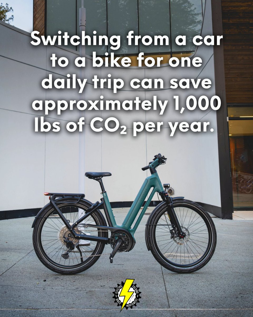 Small rides = big impact. 🌱

#EcoFriendlySeattle #BikeMoreDriveLess #SustainableTransport
