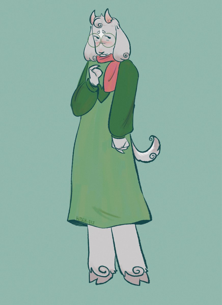 Kitsch_est's tweet photo. little prince, where are your friends?

#DELTARUNE #ralsei https://t.co/8BIdP8bSCR