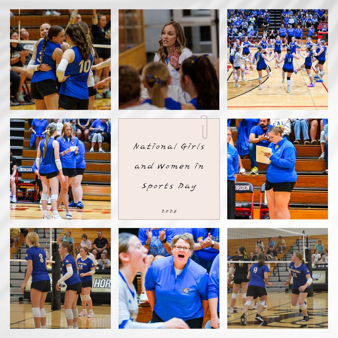 CAIVBALL's tweet photo. Happy #NationalGirlsAndWomenInSportsDay!

We’re proud to be part of a program filled with strong, talented female athletes &amp; incredible female coaches. From our elementary campers just getting started, all the way to our 2025 Sectional Champion varsity team, this day is for you. https://t.co/gu1bbuzDmw