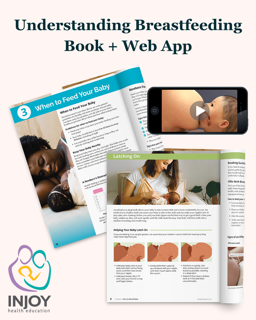 InJoyBirth's tweet photo. Looking for an easy, evidence‑based way to support new parents with breastfeeding education? Our Understanding Breastfeeding Book + Web App is perfect for classes, consults, or take‑home learning. Includes videos, tools, an eBook &amp; more.
Preview here: https://t.co/N6xzbVAmnk https://t.co/VLjn6MFCwJ