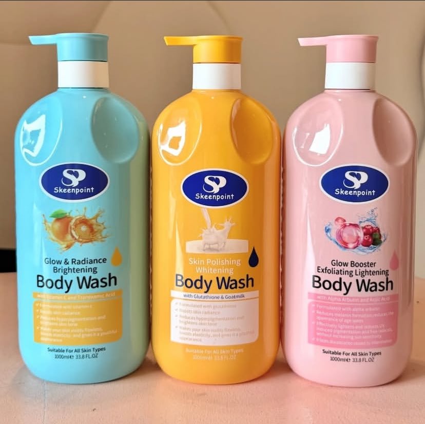 ewayoka's tweet photo. If your goal is to lighten up this year 
Move closer 

Skeen point skincare products are available 

Body wash 13,500
Body lotion 13,500
Face cream 13,000
Body oil 11,000 https://t.co/Mhtq8usTAj
