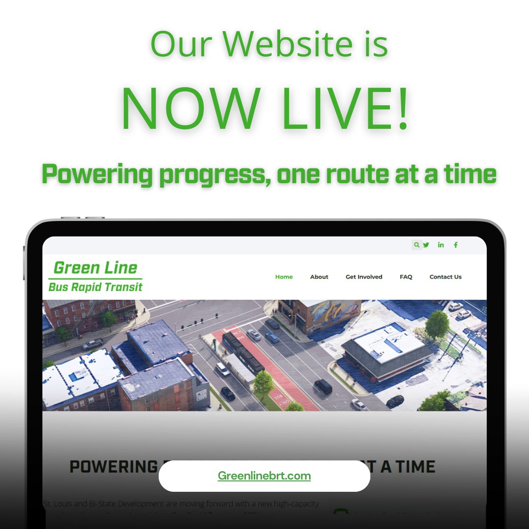 Green Line BRT tweet media
