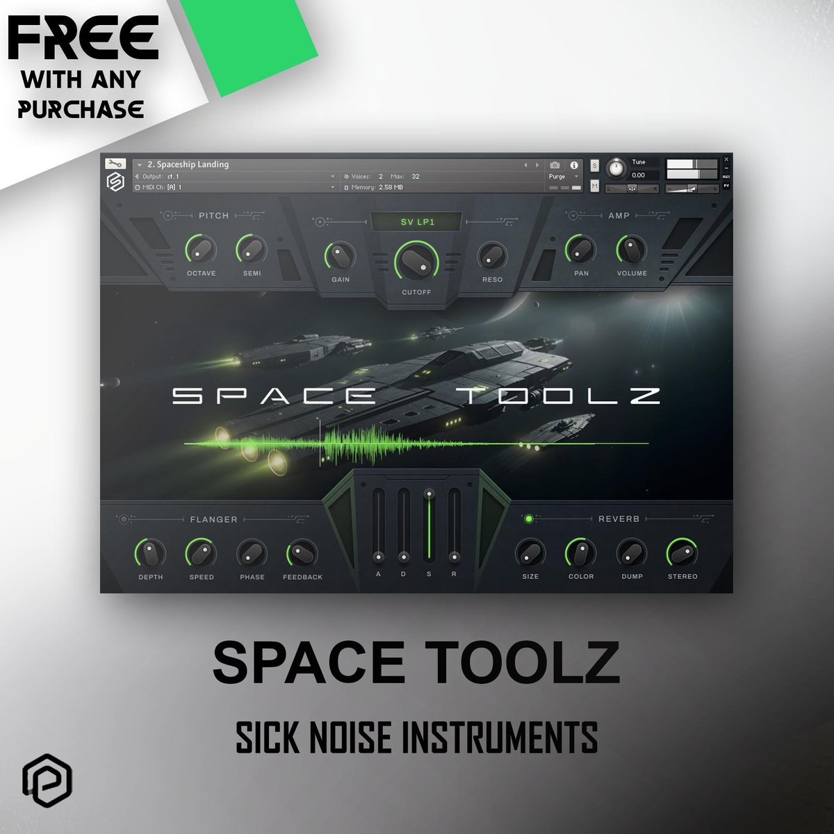 🔥Get Free Space Toolz by Sick Noise Instruments - with any purchase on Pluginomat

Link:
pluginomat.com/product/space-…

Space Toolz is a powerful sci-fi sound library for Kontakt, loaded with 865 professionally designed samples (4.83GB) in 24-bit/48kHz WAV.