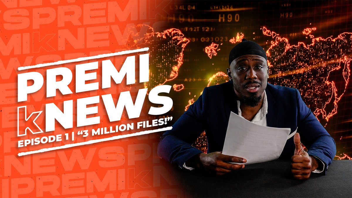 NotPremi's tweet image. Premi kNEWS | Episode 1 drops at 5pm EST. Link in Bio.