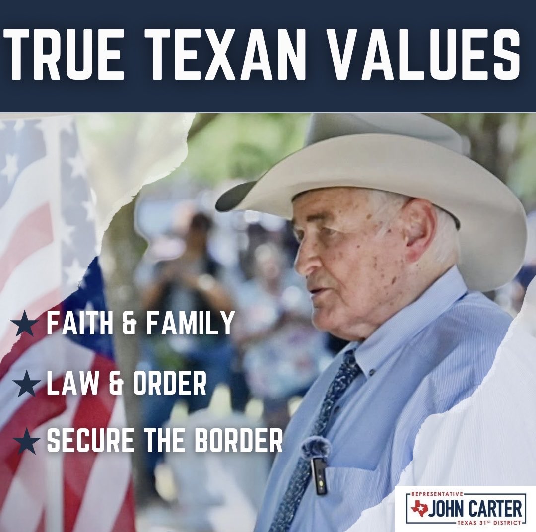 Rep. John Carter tweet media