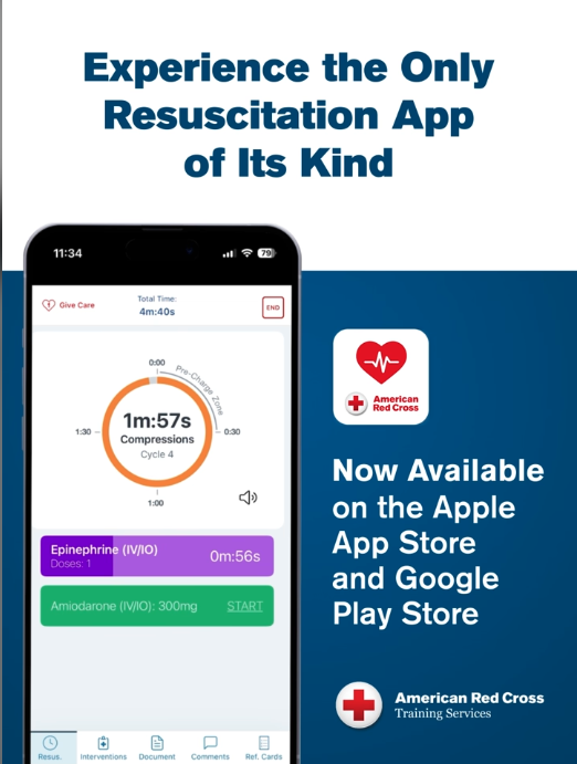 RedivusHealth's tweet photo. Big day! The new Red Cross Resuscitation Suite App, powered by Redivus Health, is now available to download!

📲 Google: https://t.co/Uyol6Fop6N
 
📲 Apple:  https://t.co/BKwqLhPopX

Learn more by contacting us at: redcross@redivus.com

#resuscitation @redcrossscience #savelives https://t.co/Qt3oU3eLxR