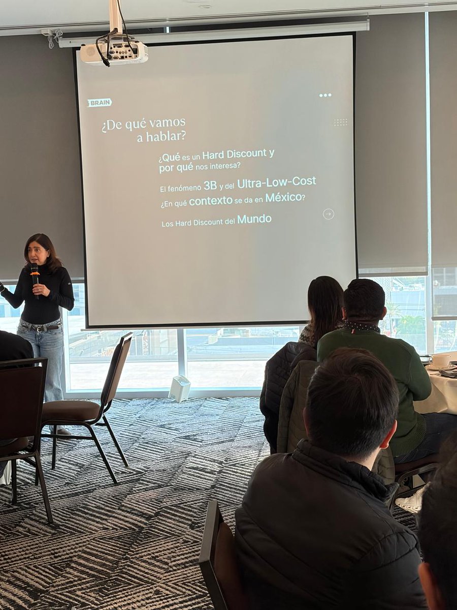 BRAINmx's tweet photo. #BrainMarketResearch en Monterrey
Hoy conversamos con nuestros clientes sobre el formato Hard Discount y el crecimiento imparable de Tiendas 3B.
Cómo está evolucionando el canal, qué está impulsando su expansión y cómo el shopper lo está adoptando y redefiniendo hábitos de compra https://t.co/KZnEV2bm5R