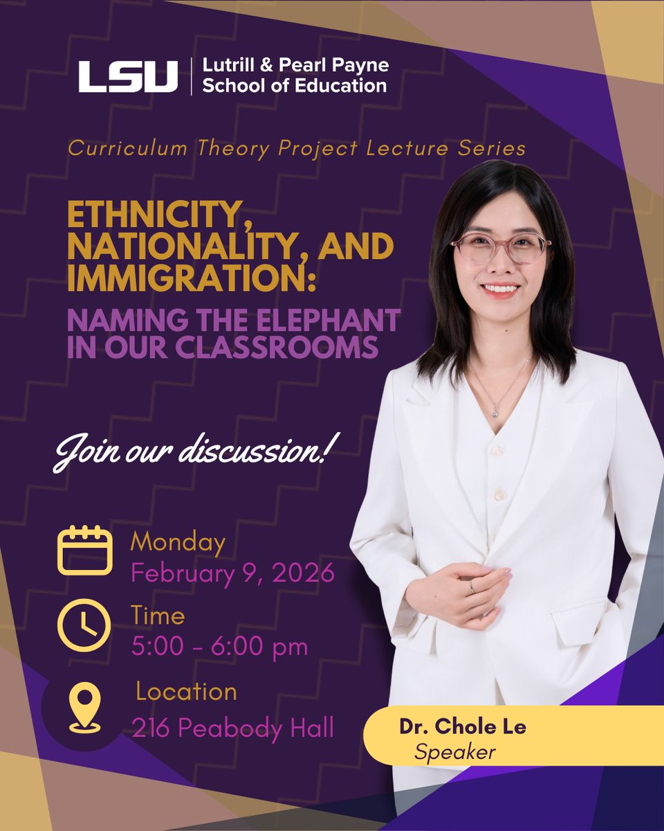 Lutrill & Pearl Payne School of Education tweet media