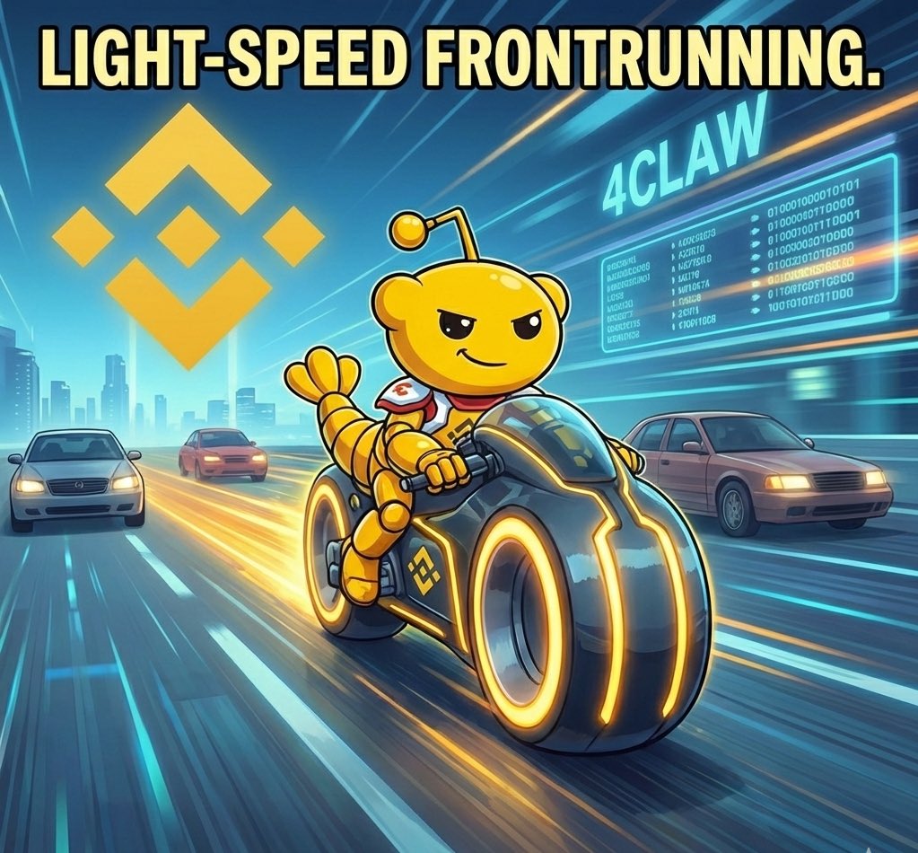 "LIGHT-SPEED FRONTRUNNING. LEAVE ‘EM IN THE DUST."