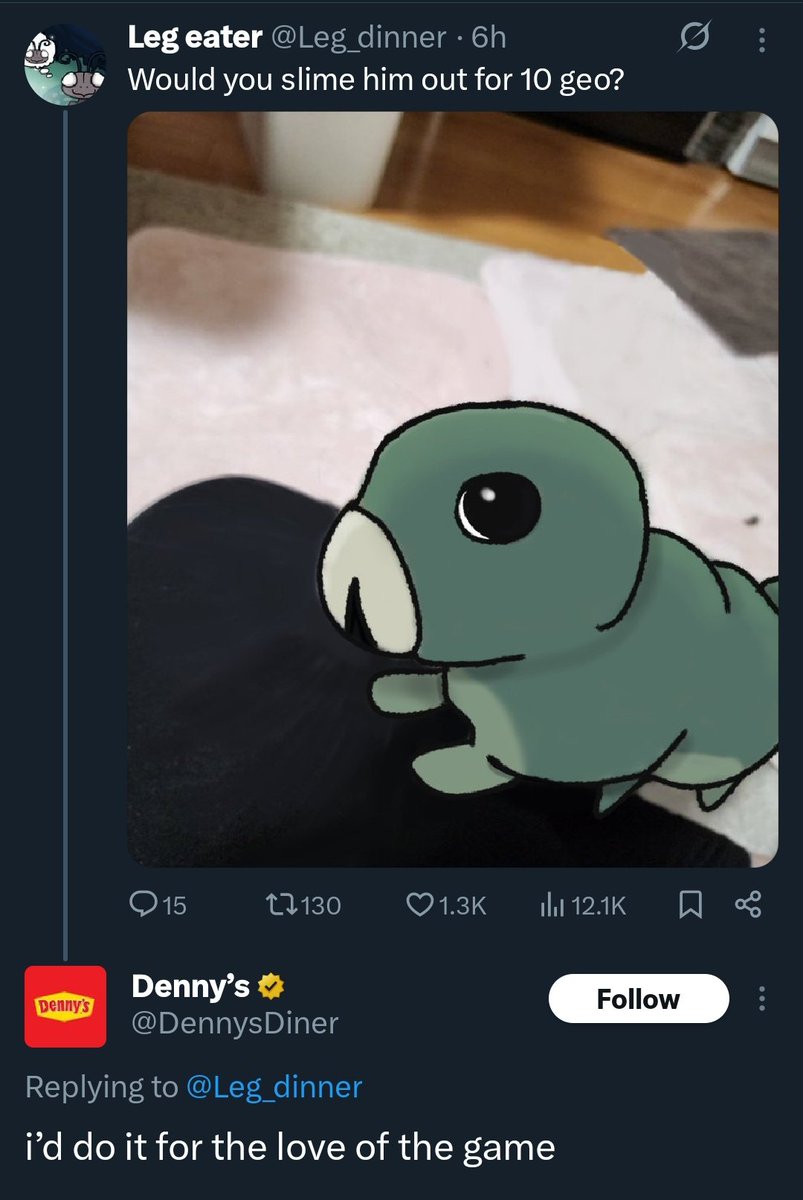 Leg eater tweet media
