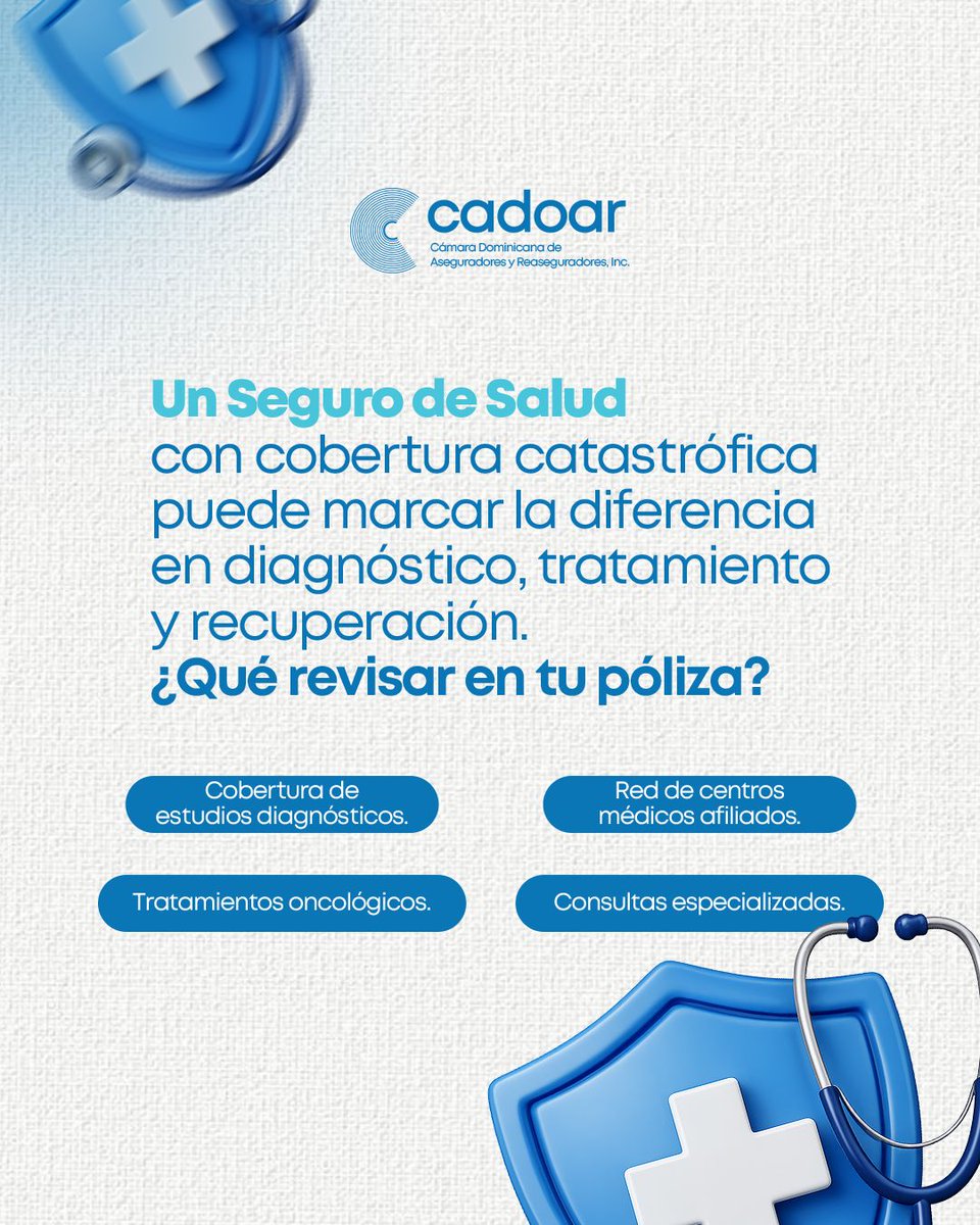 cadoarRD's tweet photo. Hoy, en el Día Mundial contra el Cáncer, recordamos que la prevención es vital, pero también lo es estar respaldado. 🎗️

Un Seguro de Salud con cobertura catastrófica puede darte acceso a tratamientos, especialistas y centros que salvan vidas.

📋 https://t.co/2aPyQLfaST