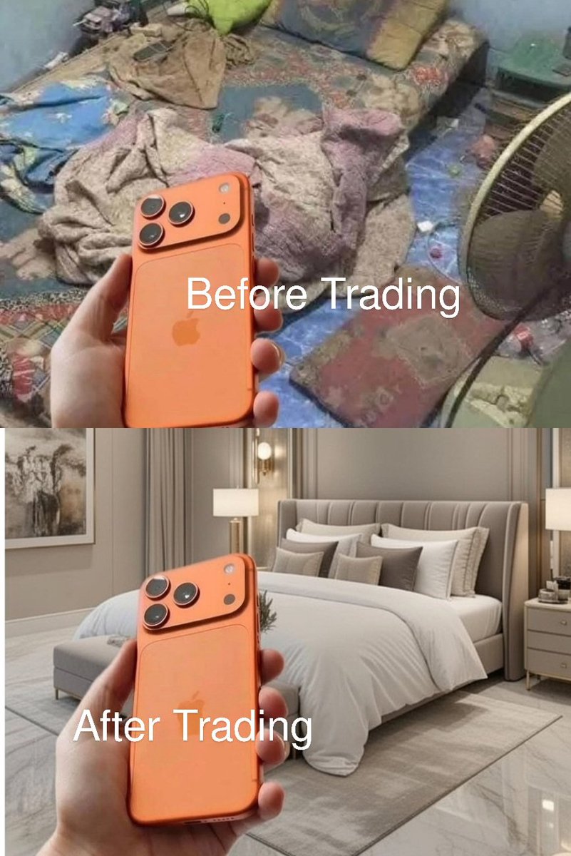 Trade_Titans1's tweet photo. Before Trading 😤 
After Trading 😁.

What's about you 😄?

#BTC #Epstein https://t.co/rARp14uFV8