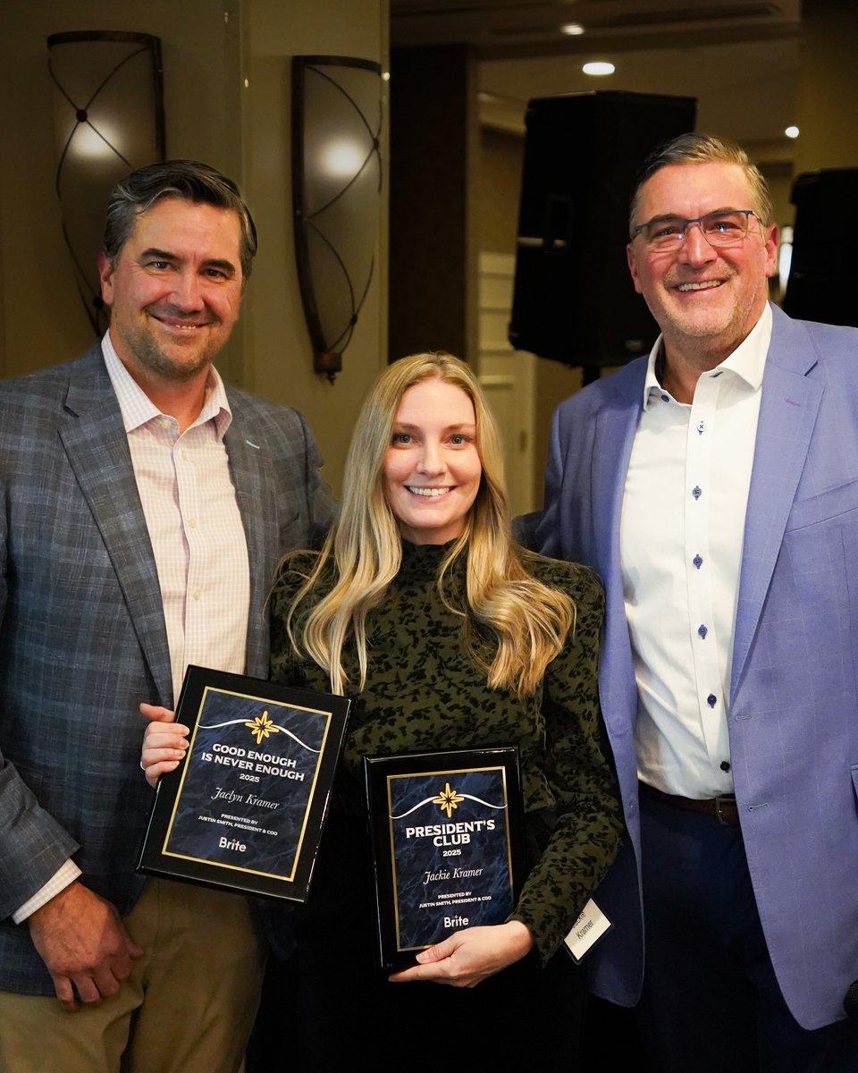 Jackie Kramer has been recognized as Brite’s Employee of the Year! As our Director of Finance and Accounting, she leads financial operations across the business, including budgeting, forecasting, and ensuring accurate reporting. Cheers to this well-earned achievement, Jackie!