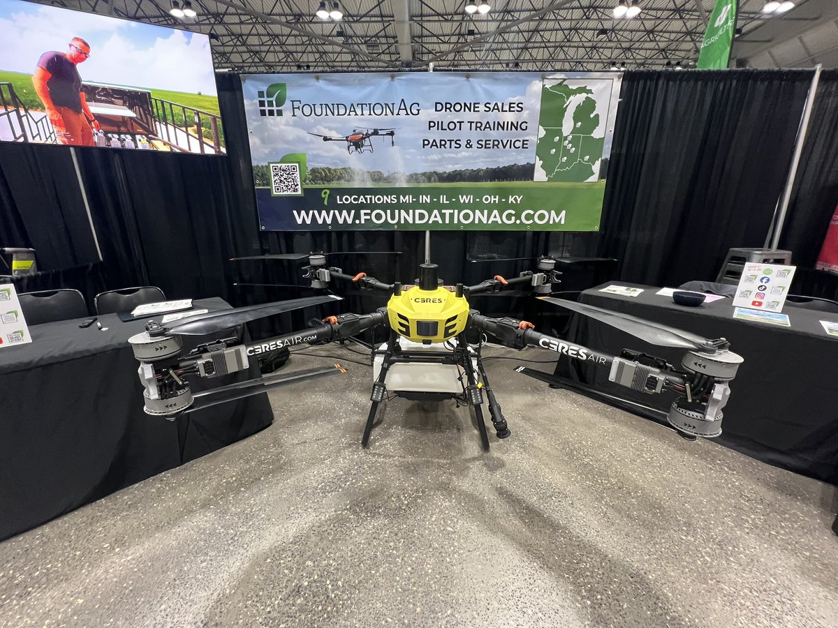 Great couple weeks, Spoke on accessible spray drone trailer design and got to see some impressive new tech on the show floor. I also presented to the Indiana Christmas Tree Growers Association on applying spray drone tech to specialty crops. Grateful for the connections.