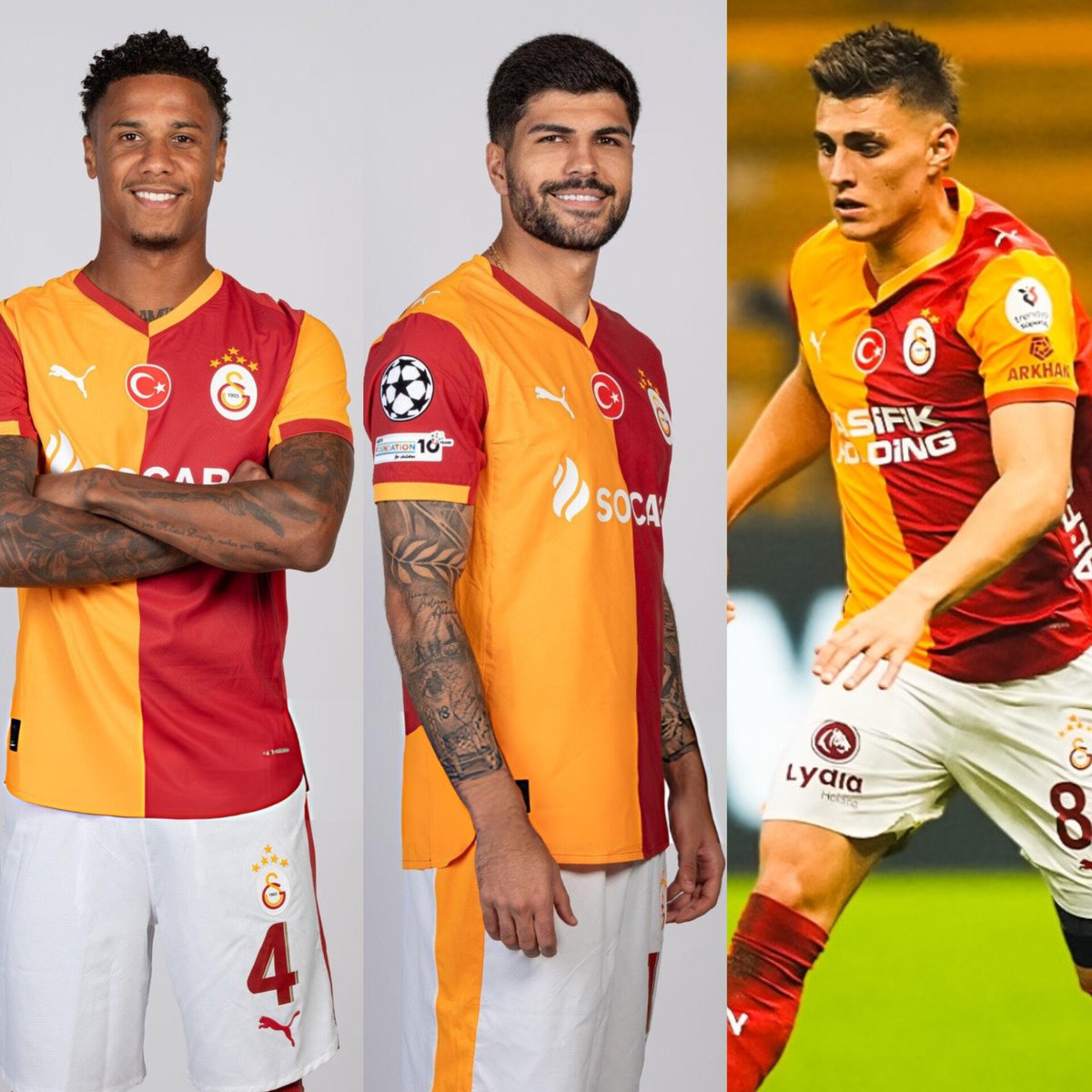 forzacimbom's tweet photo. Galatasaray'da İstanbulspor maçında tüm sol bekler aynı anda oyunda. 

🔸 Jakobs, Kazımcan ve Eren. https://t.co/3Hur62QKBy