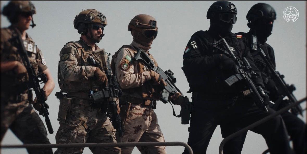 القوة الأمنية السعودية تختتم مشاركتها في التمرين التعبوي أمن الخليج العربي4 بدولة قطر 
