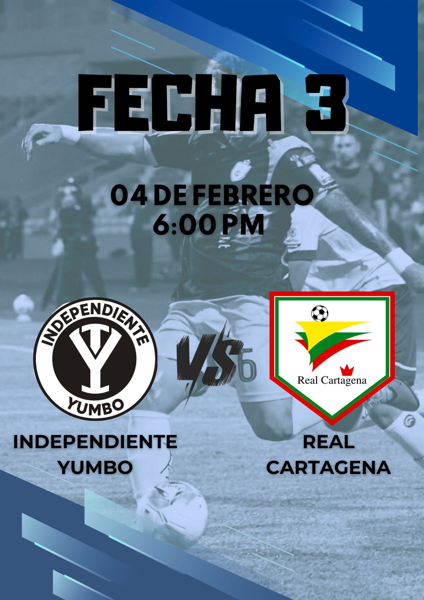 Señores hoy juega el Cartagena 🇲🇲! El áureo de mi vida . 🟡🟢

🏆 Torneo Betplay Fecha III
🆚 Independiente Yumbo 
⌚ 06:00 pm
🏟️ Municipal Raúl Miranda
🛫 Yumbo

Vamos por 3 puntos más!