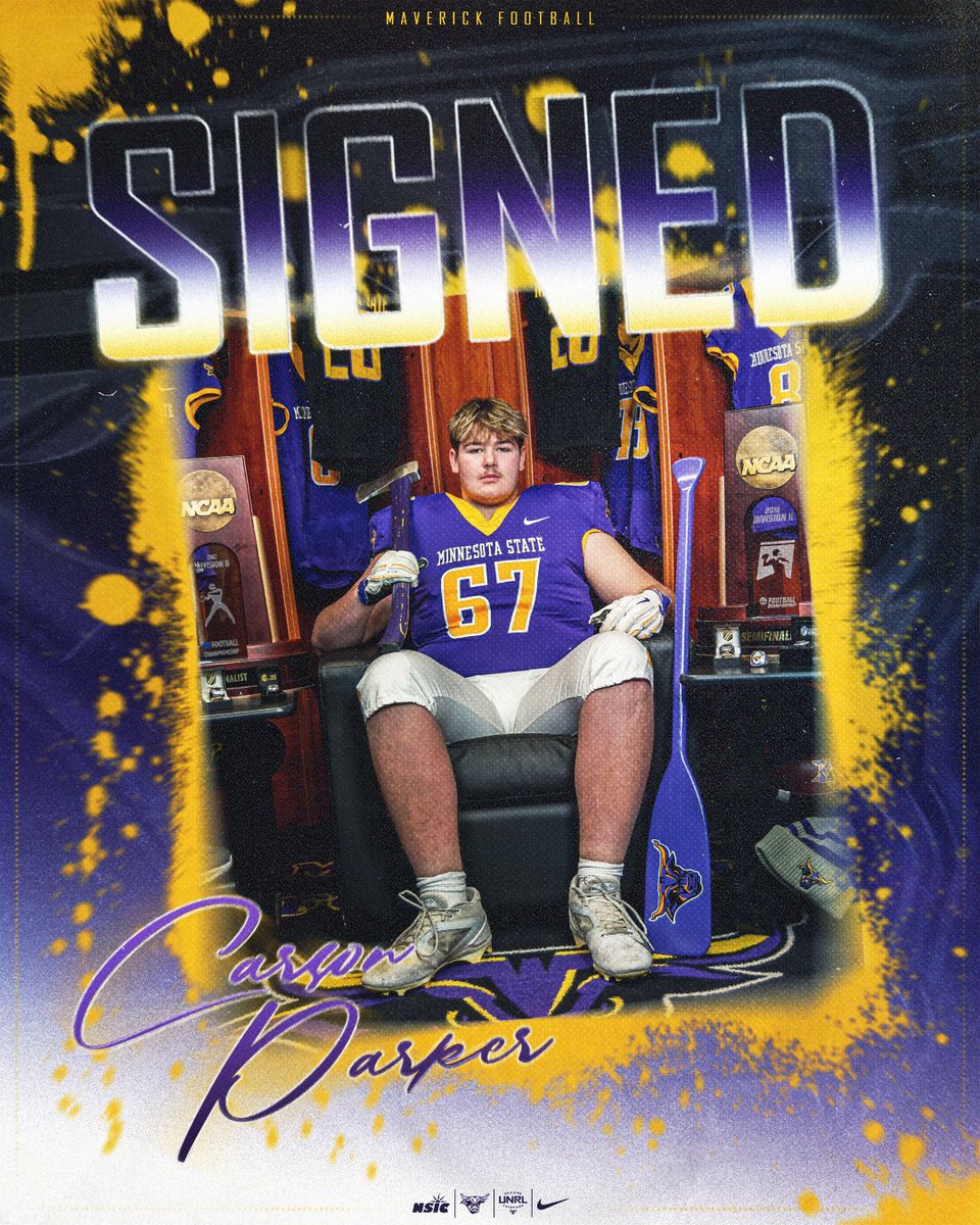 maverick_scoop's tweet photo. An OL no brainer, @CarsonParker08 was found on the camp circuit this past summer. He is a large athletic young man that showed his dominance in the run game and light on his feet in the pass game. Big years ahead for Carson!🤘😈#MavFam 1-0! https://t.co/u5aL3FLN7u