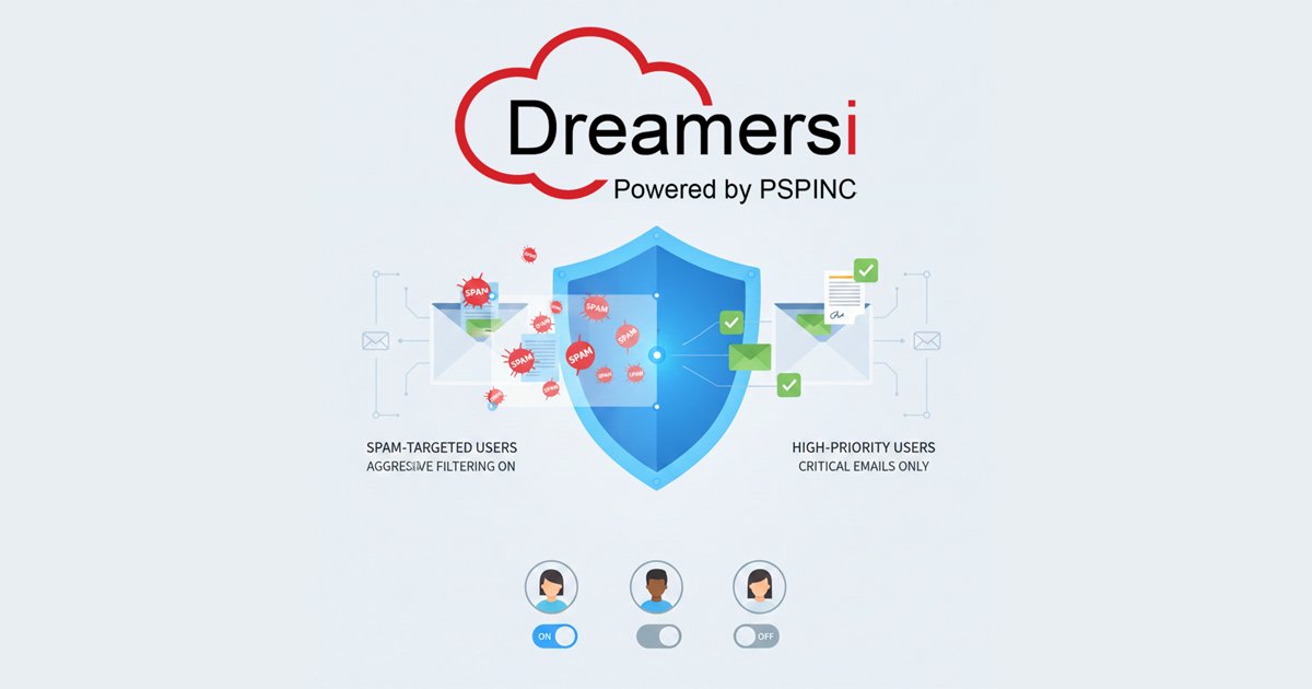 We're thrilled to announce the launch of our new Dual-Layer Spam Filter, letting our Dreamersi email hosting customers customize their individual inboxes for their specific needs. Learn more: pspinc.com/blog/view/5491…

#blog #email #business