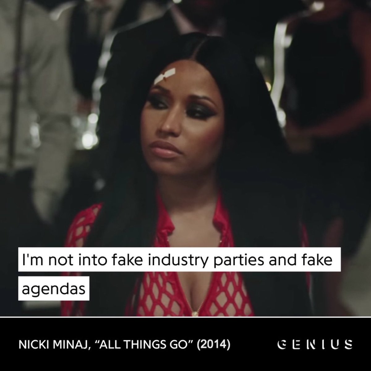 nicki minaj tried to tell us…