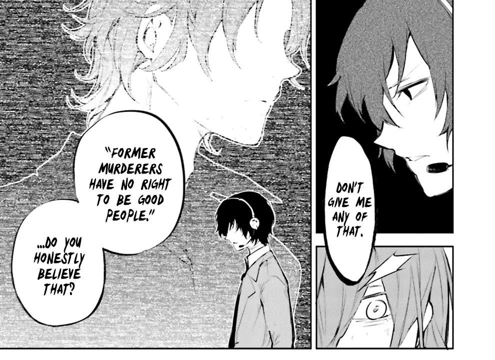 benetnvsch's tweet image. There’s something very special to me about how the two characters that cause Dazai in the manga to think back to Oda are Kyouka and Akutagawa