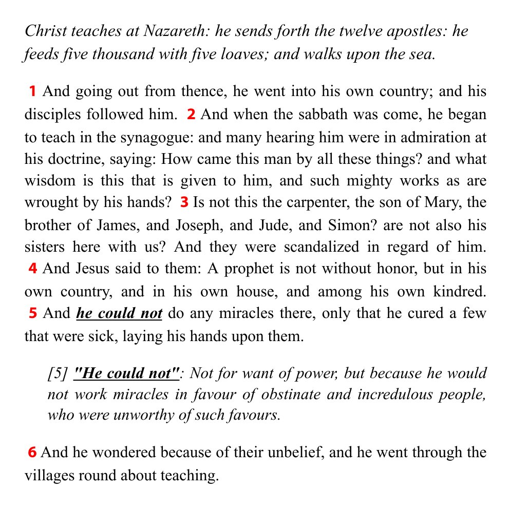 lesser_matters's tweet photo. Mark 6:1-6 https://t.co/6vuMI1Jpkc