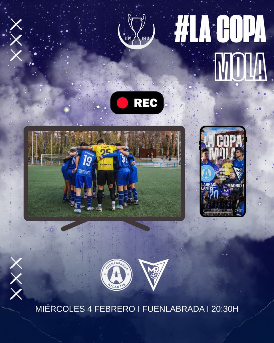 CFMadridRio's tweet photo. Retransmisión en directo de nuestro senior a través de la cuenta de Instagram 

#lacopamola #somosrio https://t.co/bj6i0TtnZZ