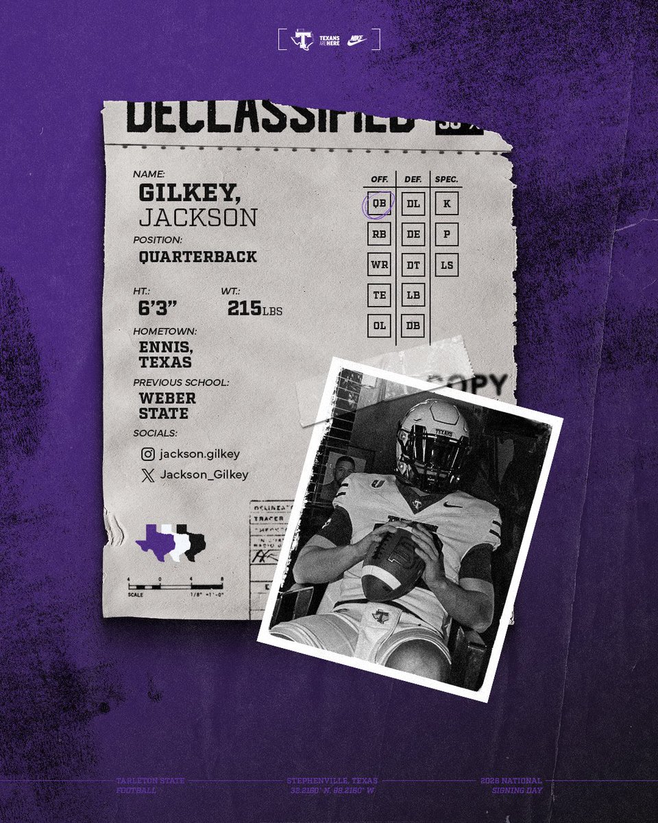 Tarleton State Football tweet media