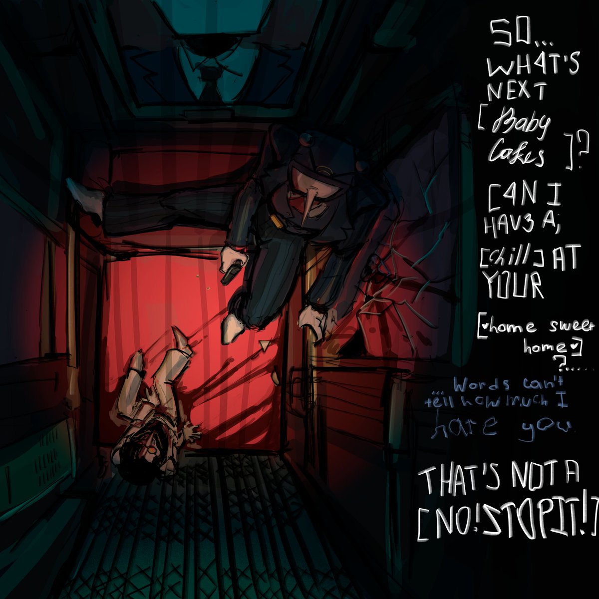 shshshpen's tweet photo. cw/tw: blood

uhhh let me keep silent about the context and you'll figure it out yourself. how do you like this offer?

#spamtenna #defernull https://t.co/0pz99LZDUs