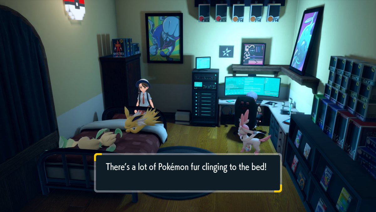 Pokemon's tweet image. Penny is so relatable 🛍️
