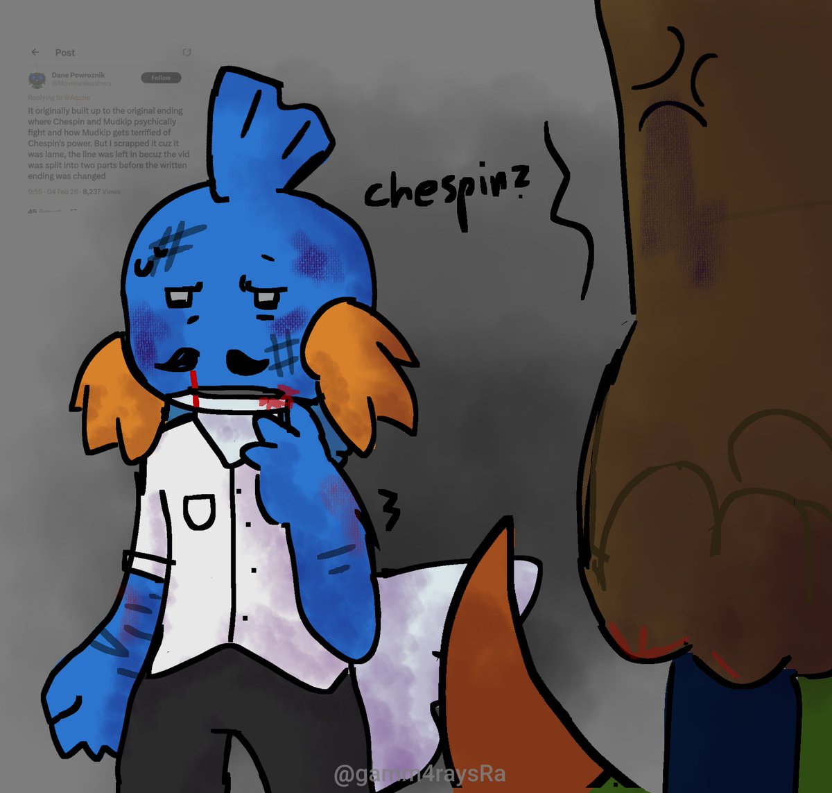 gamm4raysRa's tweet photo. He's being rude 
#starters https://t.co/Nj7Gelmzfo