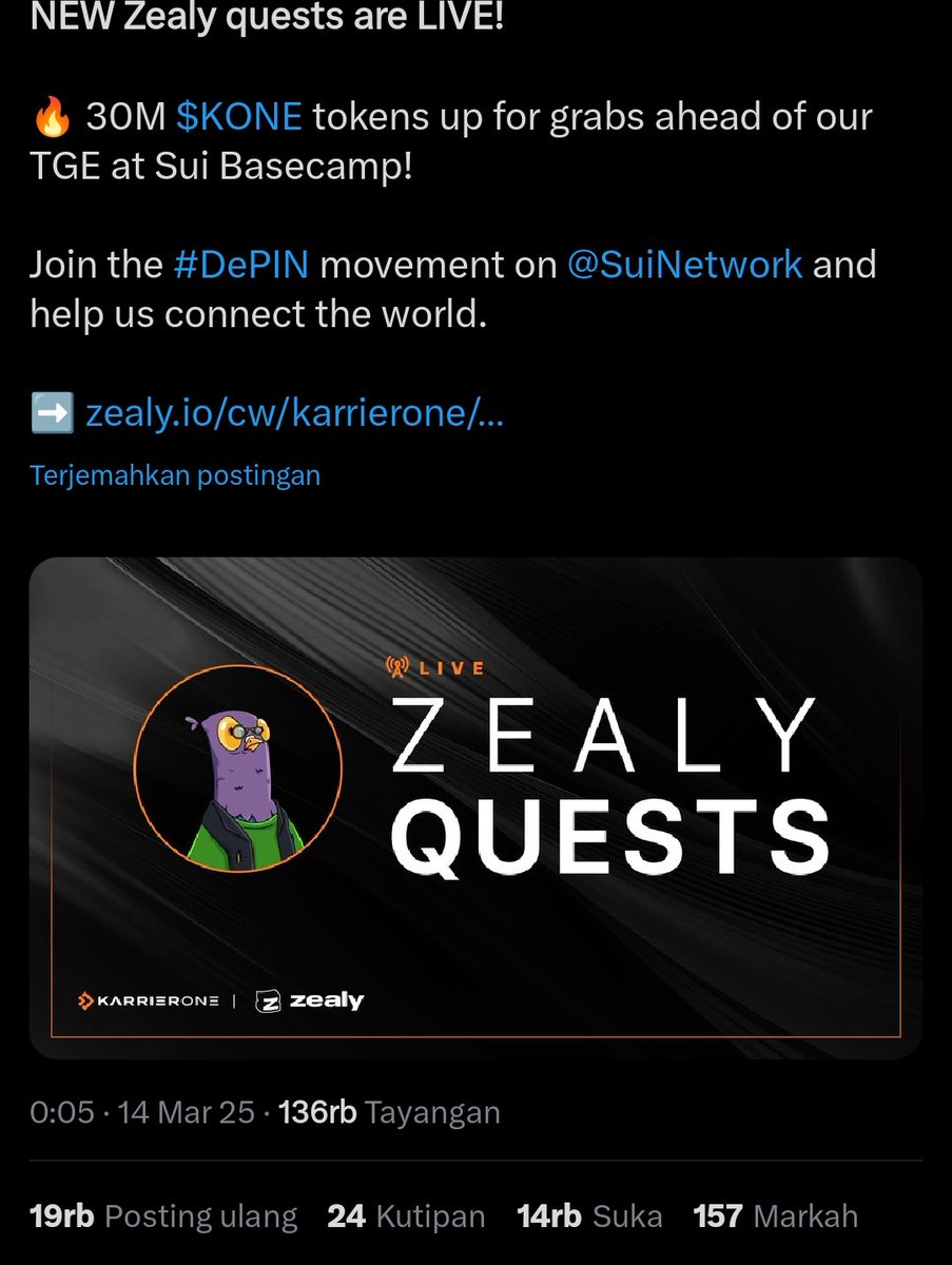 itsdps7's tweet photo. @karrier_one Tge at sui basecamp? 🤣 https://t.co/4JxqGShG1V