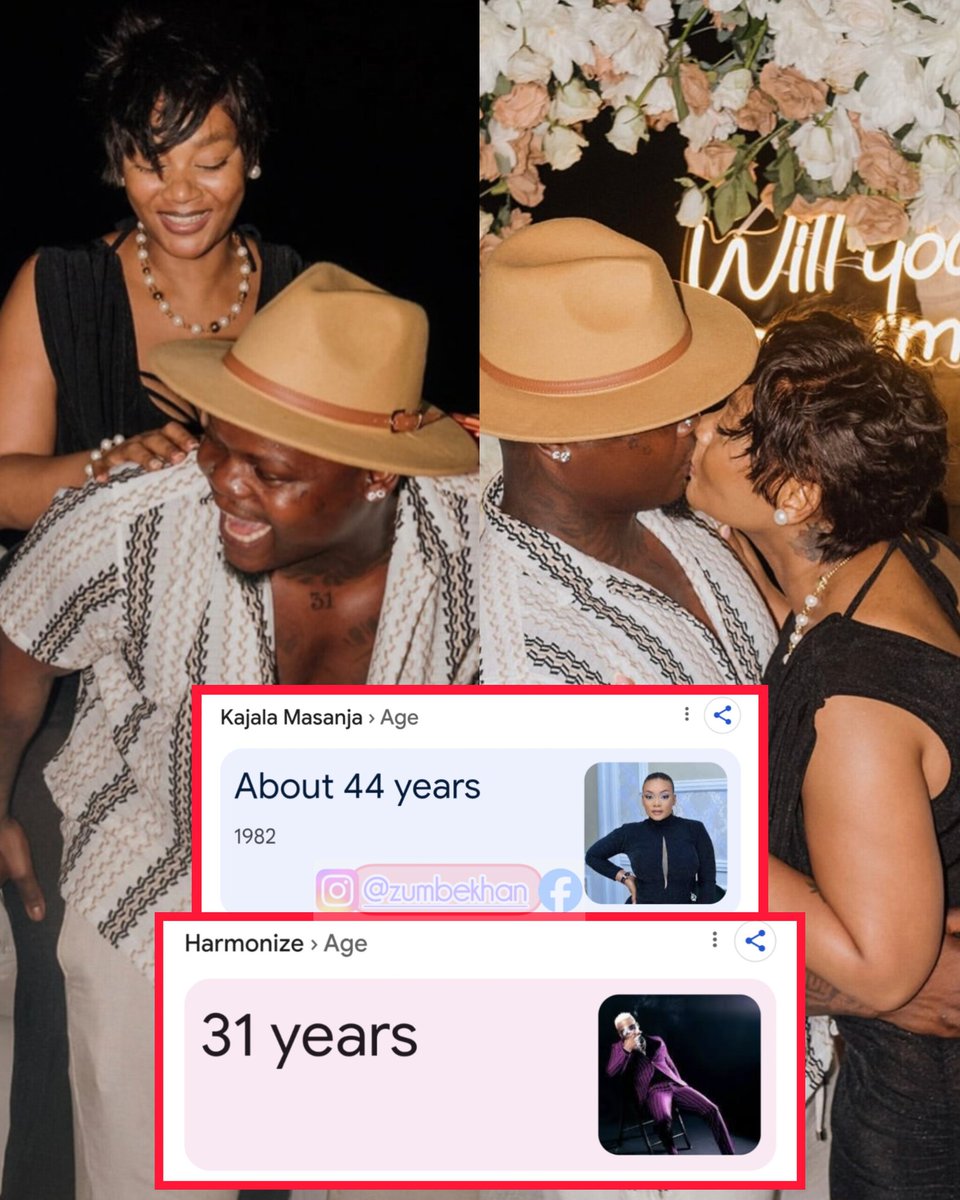 zumbekhan's tweet image. Hapa Konde Ametupa Funzo Kubwa Sana Vijana Kwamba Usiogope Kuoa Mwanamke Aliyekuzidi Umri ni Namba tu!😂😍