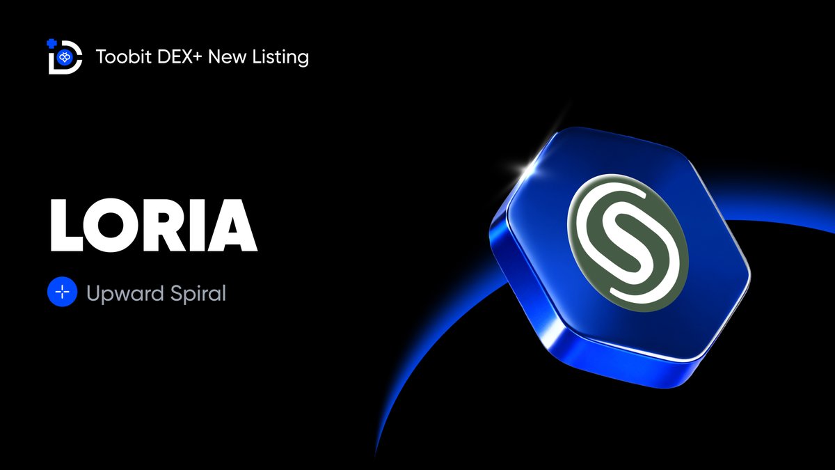 ToobitDexPlus's tweet photo. ⚡Trade alert!
#LORIA is now live on Toobit DEX+.
Start trading this unique token today!
More➡️ https://t.co/vWeCNPQfMR
#ToobitDEXPlus #UpwardSpiral https://t.co/LL2kTYSQdc
