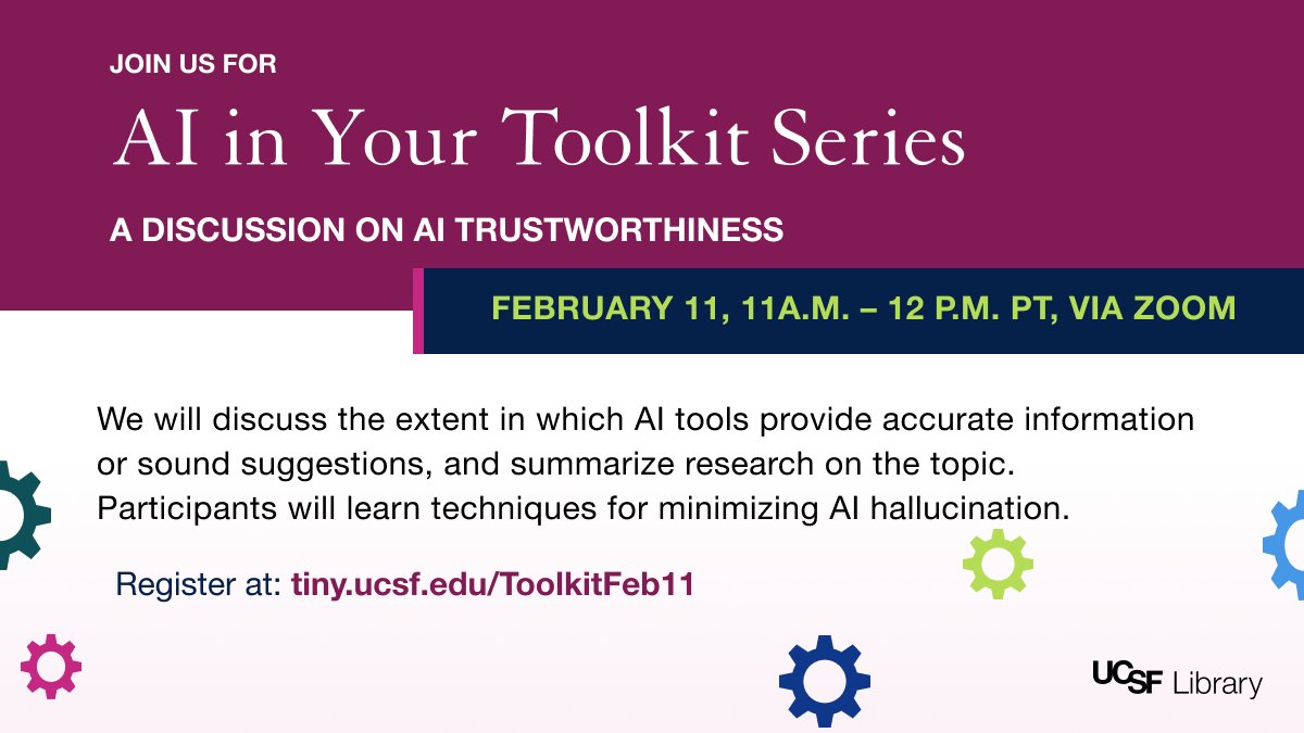 UCSF Library tweet media