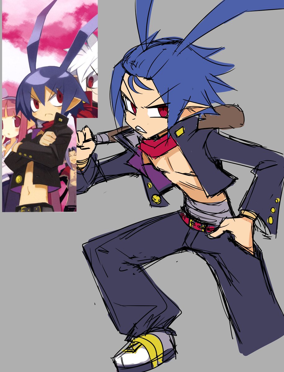 OOOH YEEEAH Laharl badass unlocked 😤I've been waiting for it!