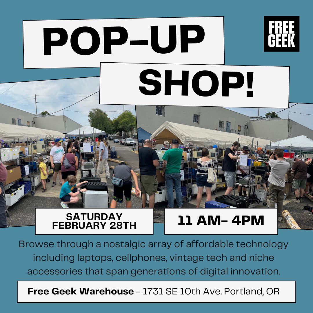 Free Geek tweet media