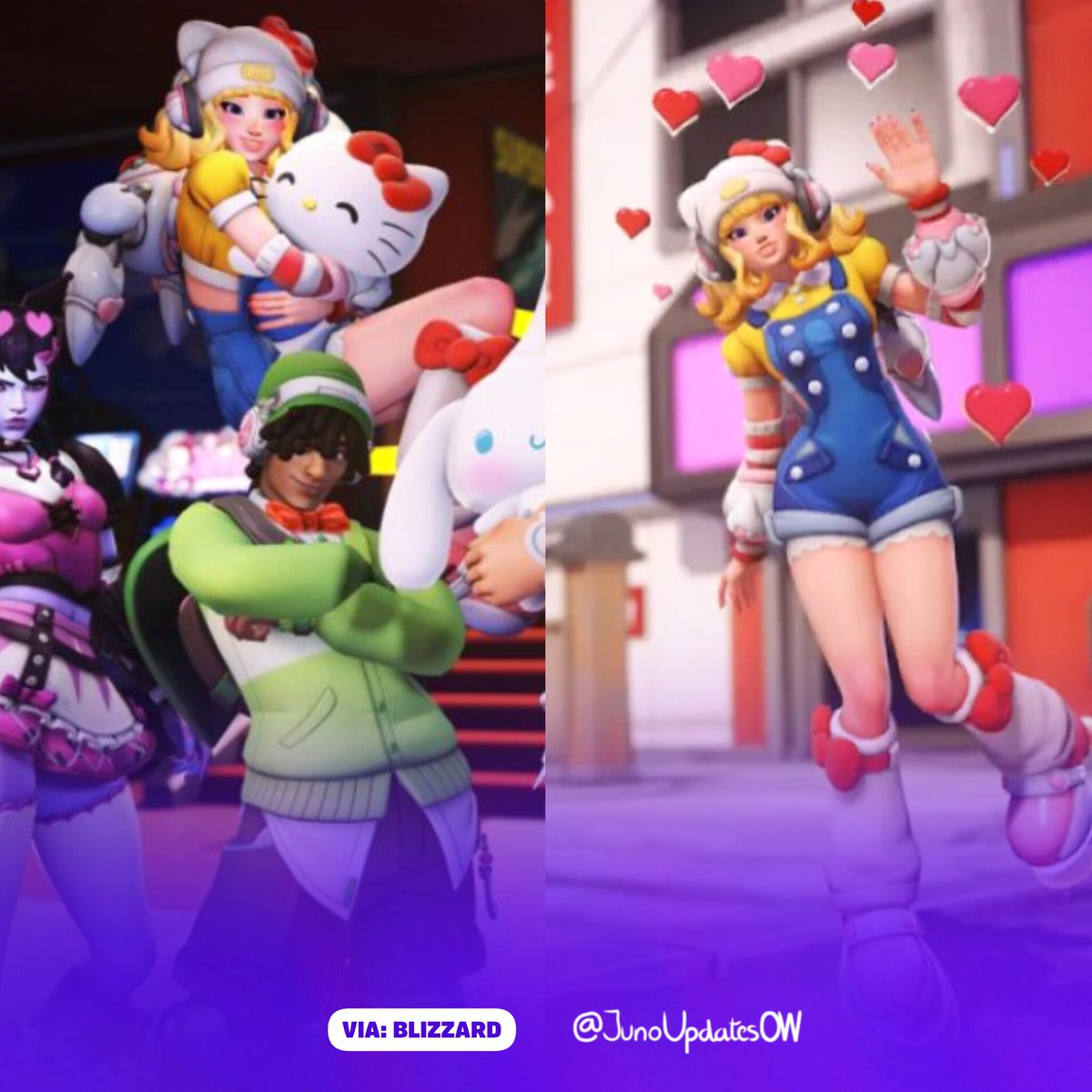 AboutJunoOW's tweet photo. More pictures of the new #Overwatch x Sanrio — Hello Kitty Juno Skin 💘

Available on February 10! https://t.co/VRuNP5xbL0