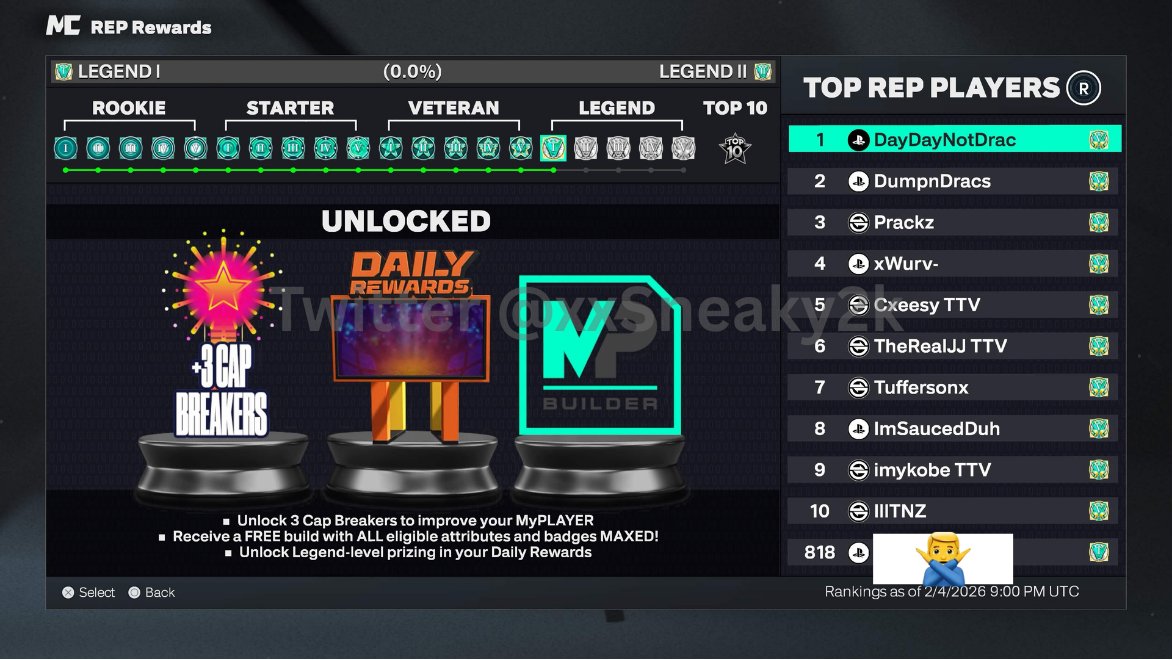 xxSneaky2k's tweet image. Veteran 4 --&amp;gt; Legend 1 rep order done in 1 day for discord customer✅ 

⭐️Fastest Turnarounds⭐️
⭐️Price match guarantee⭐️
⭐️ XBOX + PlayStation⭐️   

Stop getting scammed and come get your rep done by the best in the business🫶

5% off your first order placed through the discord…