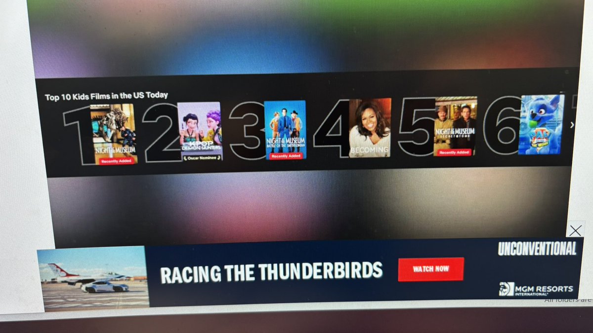 bhill71's tweet photo. @netflix top ten KIDS FILMS ??? Really???Racists https://t.co/HYHlKUeR2U