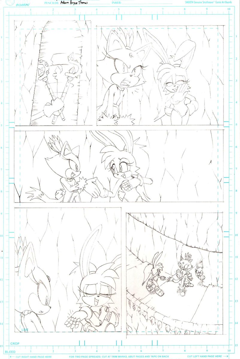 Tanta ilusión tenía con este cómic cancelado tenia demasiado potencial lastima que ahora solo quedan los borradores.. mis dos personajes fav interactuando.. 

#BLAZETHECAT #BUNNIERABBOT #bunnierabbot #segaamerica #comicsarchie #español #comic #cancelado