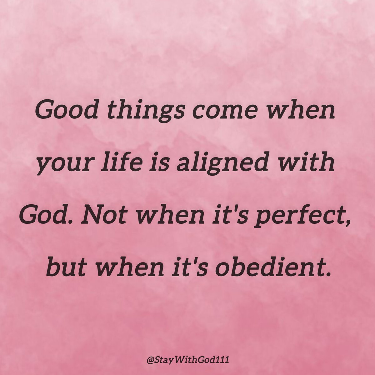 StayWithGod111's tweet photo. Obedience opens doors perfection never could. https://t.co/cLuXanyf4b