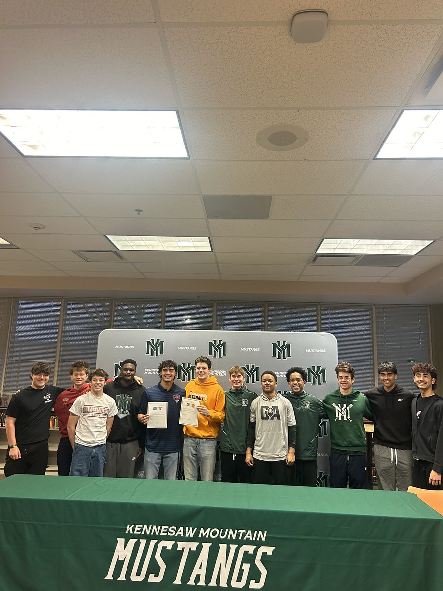 Kennesaw Mountain Mustang Baseball tweet media